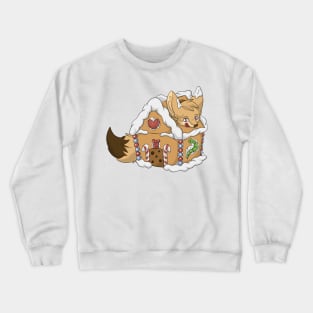 Gingerbread House - Fennec Fox Crewneck Sweatshirt